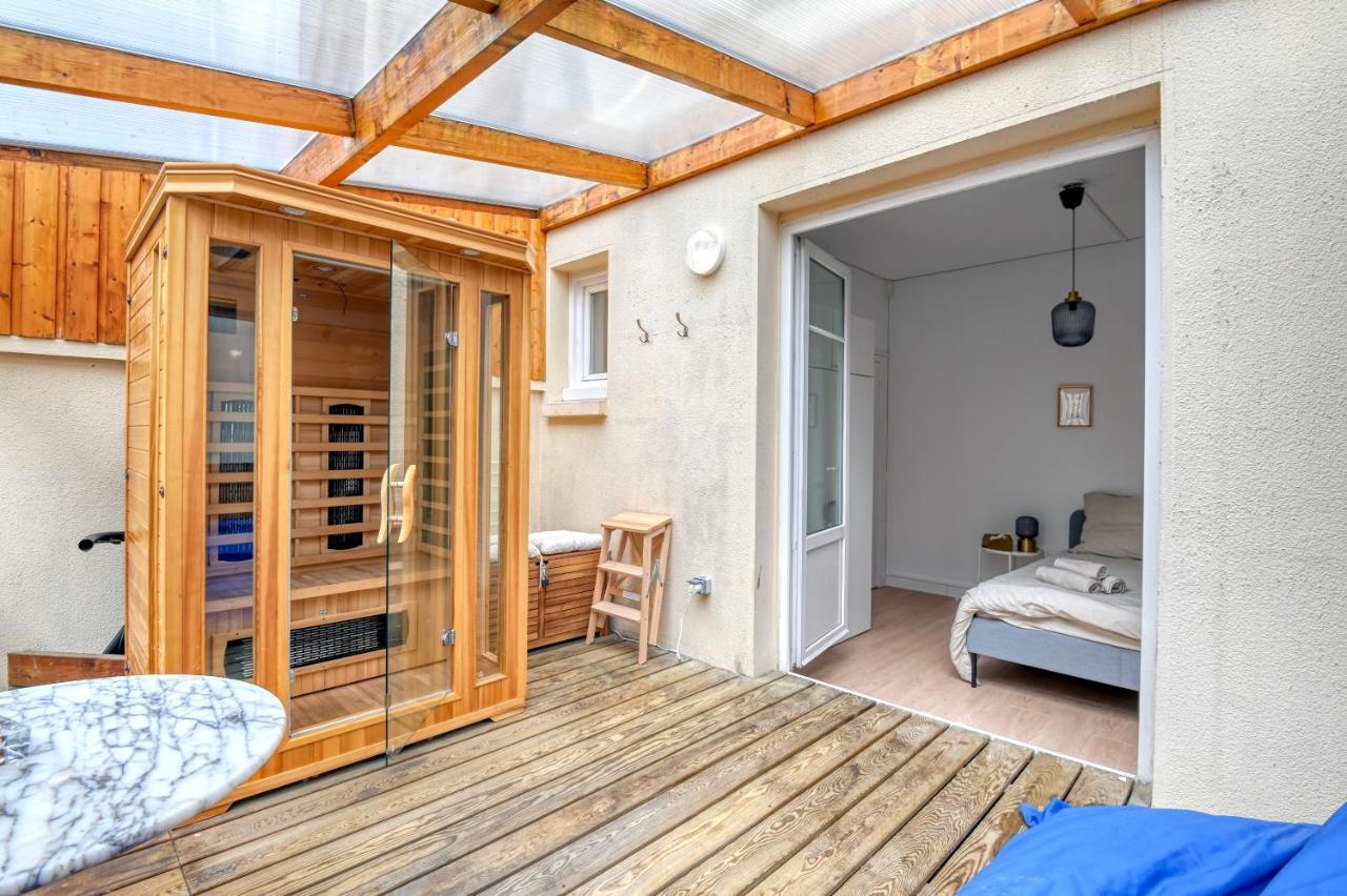 Glamour Chic En Hyper Centre Pour 4 - Wifi - Sauna Pour 2 - Mylittlestay Rouen Luaran gambar