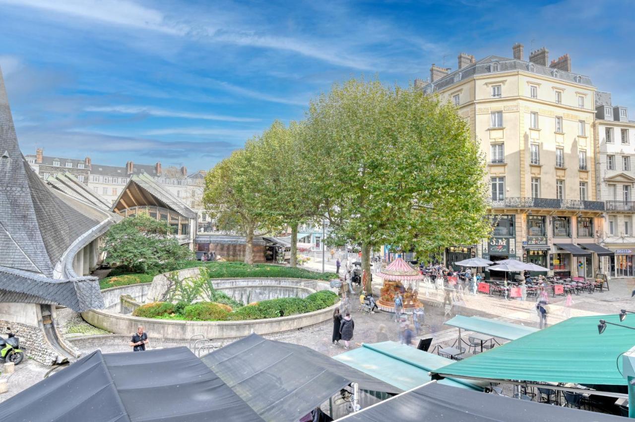 Glamour Chic En Hyper Centre Pour 4 - Wifi - Sauna Pour 2 - Mylittlestay Rouen Luaran gambar