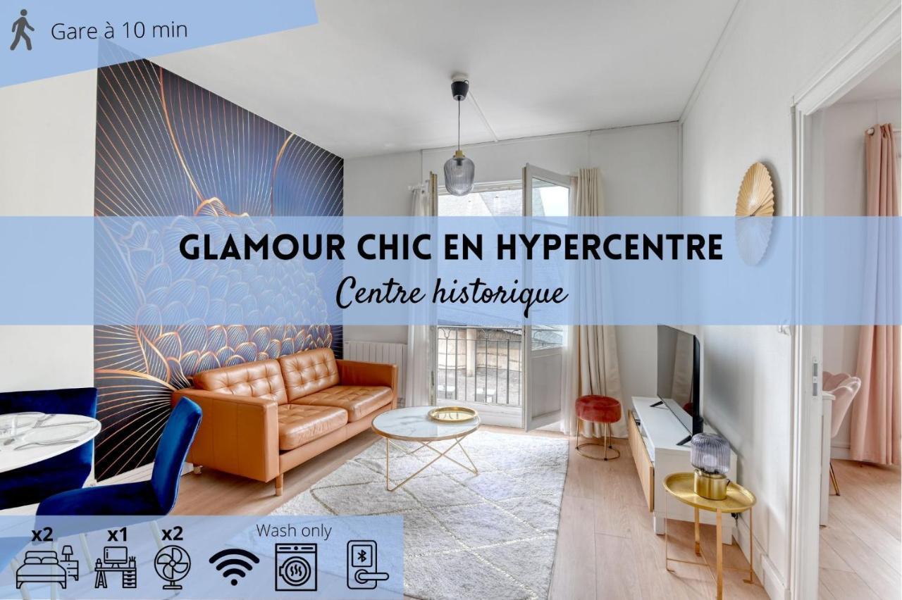 Glamour Chic En Hyper Centre Pour 4 - Wifi - Sauna Pour 2 - Mylittlestay Rouen Luaran gambar